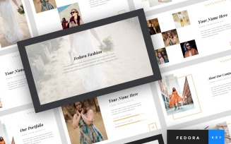 Fedora - Fashion - Keynote template