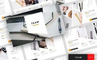 Team - Business PowerPoint template