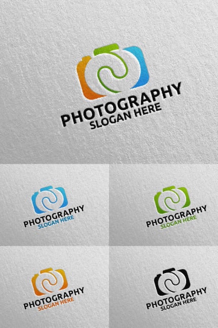 Template #94989 Camera Photo Webdesign Template - Logo template Preview