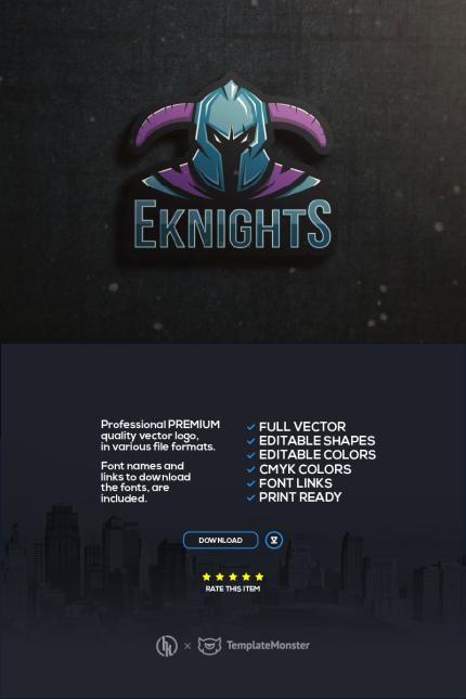 Kit Graphique #94991 Knight Sport Divers Modles Web - Logo template Preview