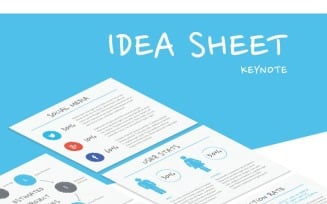 Idea Sheet - Keynote template