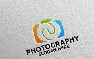 Infinity Camera Photography 87 Logo Template