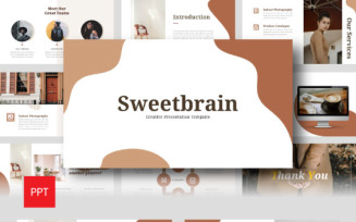 Sweetbrain PowerPoint template