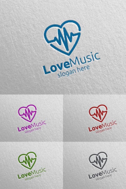 Kit Graphique #95000 Music Logo Divers Modles Web - Logo template Preview