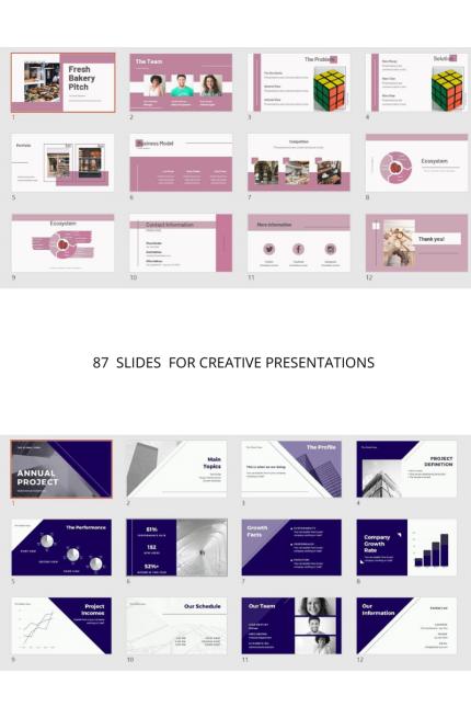 Kit Graphique #95058 Presentation Business Web Design - Logo template Preview
