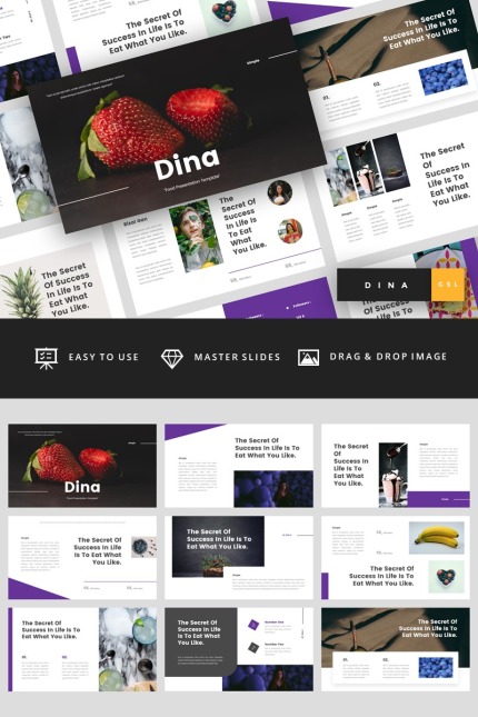 Template #95079 Snacks Dessert Webdesign Template - Logo template Preview