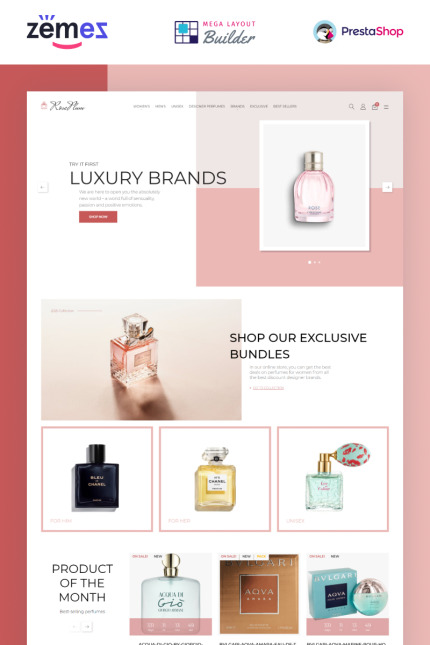 Kit Graphique #95092 Fragrance Parfum Web Design - Logo template Preview