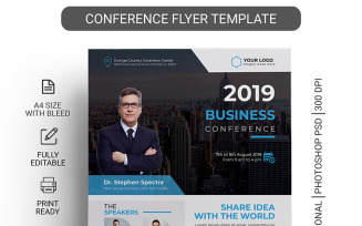 Conference Business flyer template