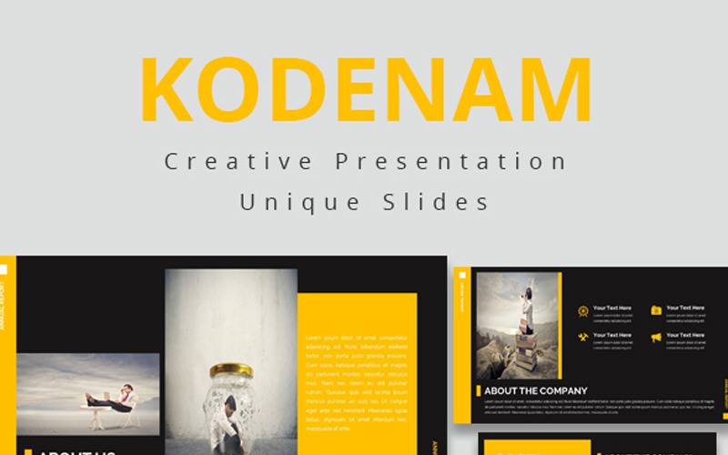 Kodenam PowerPoint template PowerPoint Template