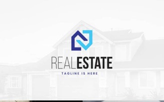 Real Estate Logo Template Design