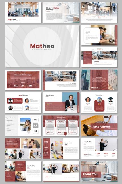 Template #95131 Business Company Webdesign Template - Logo template Preview