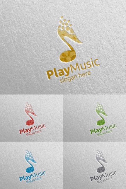 Template #95182 Logo Karaoke Webdesign Template - Logo template Preview