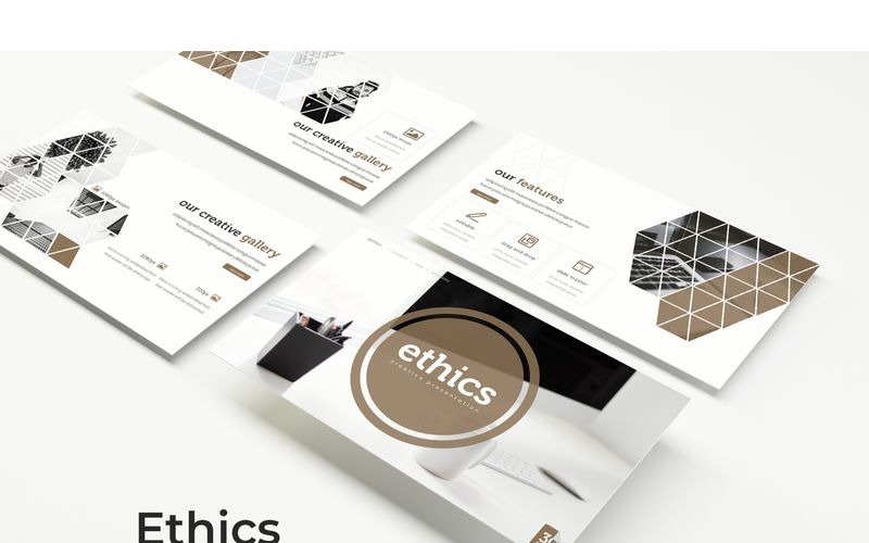 Ethics PowerPoint template PowerPoint Template