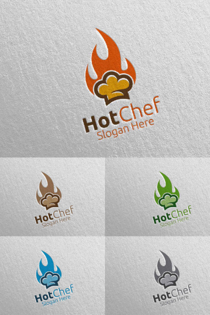 Template #95225 Logo Fork Webdesign Template - Logo template Preview