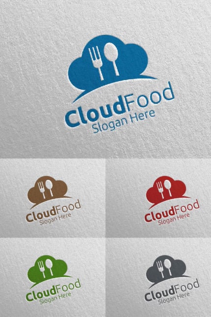 Template #95239 Logo Fork Webdesign Template - Logo template Preview