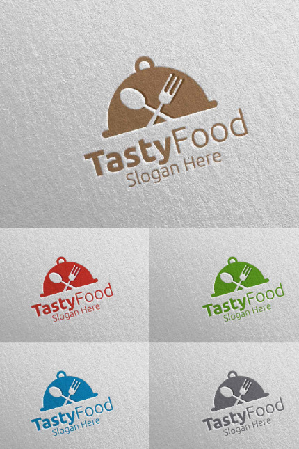 Template #95241 Logo Fork Webdesign Template - Logo template Preview