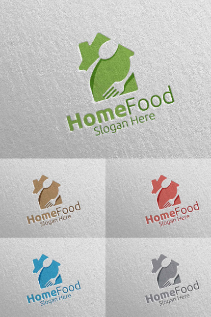 Template #95257 Logo Fork Webdesign Template - Logo template Preview