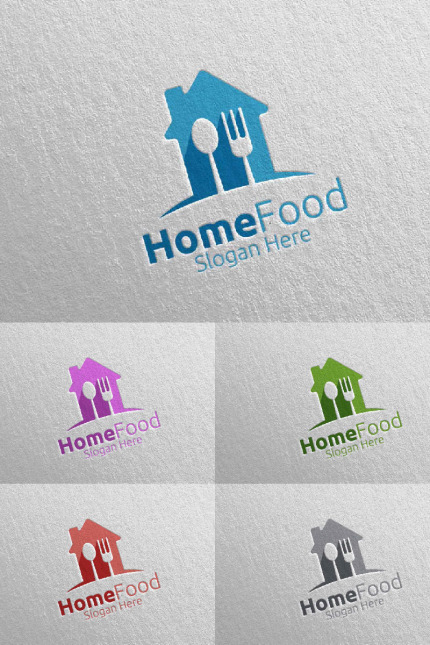 Template #95260 Logo Fork Webdesign Template - Logo template Preview