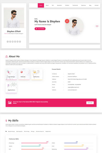 Template #95291 Html Template Webdesign Template - Logo template Preview