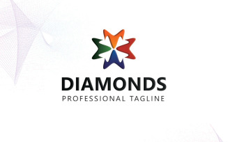 Diamonds Logo Template