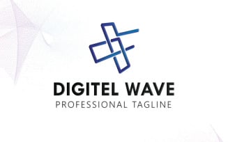 Digitel Wave Logo Template