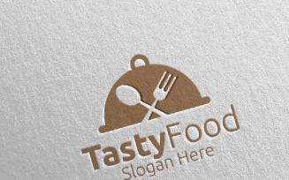 Good Food Restaurant or Cafe 11 Logo Template