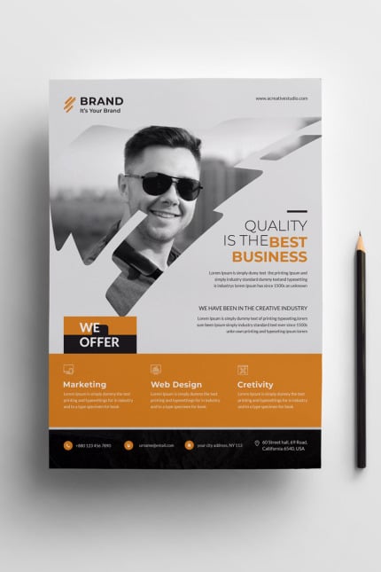 Kit Graphique #95356 Flyer Corporate Divers Modles Web - Logo template Preview