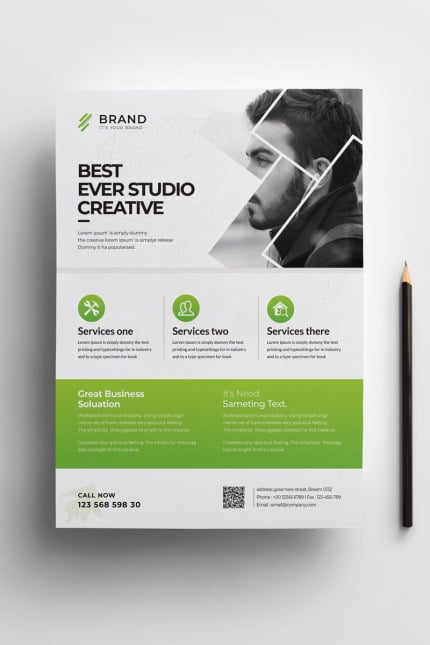 Kit Graphique #95358 Prospectus Entreprise Divers Modles Web - Logo template Preview