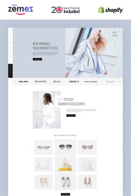Template #95367 Clothing Clothes Webdesign Template - Logo template Preview