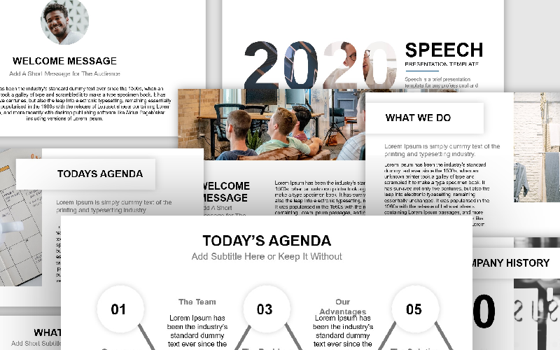 Introduction Presentation PowerPoint template PowerPoint Template