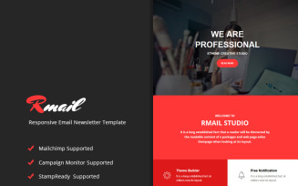 Rmail - Responsive Email Newsletter Template