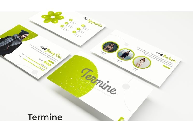 Termine PowerPoint template PowerPoint Template