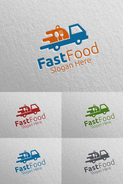 Kit Graphique #95421 Food Logo Divers Modles Web - Logo template Preview