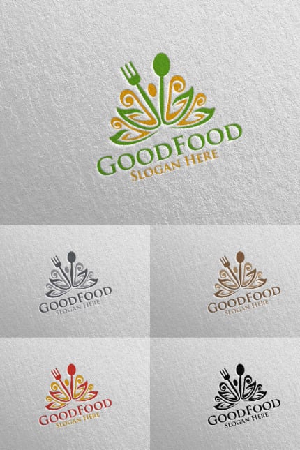 Template #95426 Logo Fork Webdesign Template - Logo template Preview