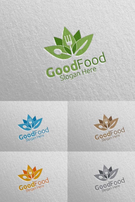 Kit Graphique #95436 Food Logo Divers Modles Web - Logo template Preview