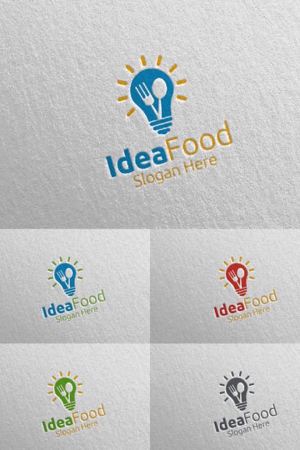 Kit Graphique #95441 Food Logo Divers Modles Web - Logo template Preview