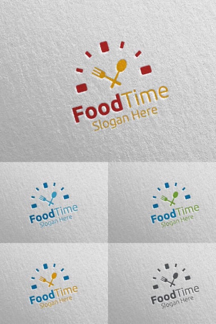 Kit Graphique #95445 Food Logo Divers Modles Web - Logo template Preview