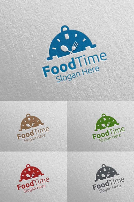 Kit Graphique #95446 Time Food Divers Modles Web - Logo template Preview