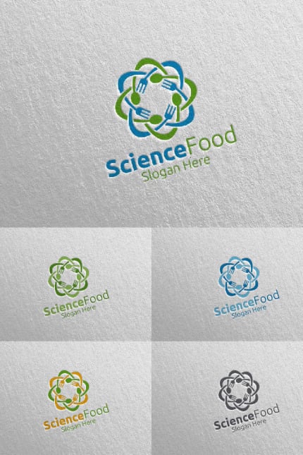 Kit Graphique #95460 Food Logo Divers Modles Web - Logo template Preview