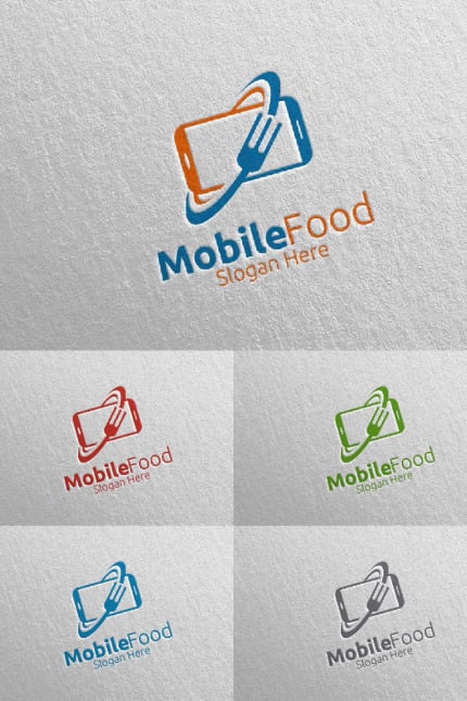 Kit Graphique #95468 Food Logo Divers Modles Web - Logo template Preview