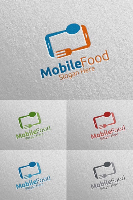 Kit Graphique #95469 Food Logo Divers Modles Web - Logo template Preview