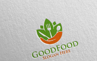 Good Food for Restaurant or Cafe 52 Logo Template