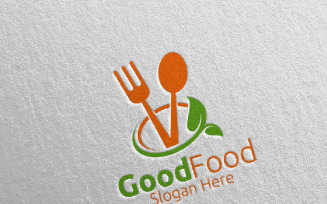 Good Food for Restaurant or Cafe 56 Logo Template