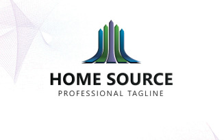 Home Source Logo Template