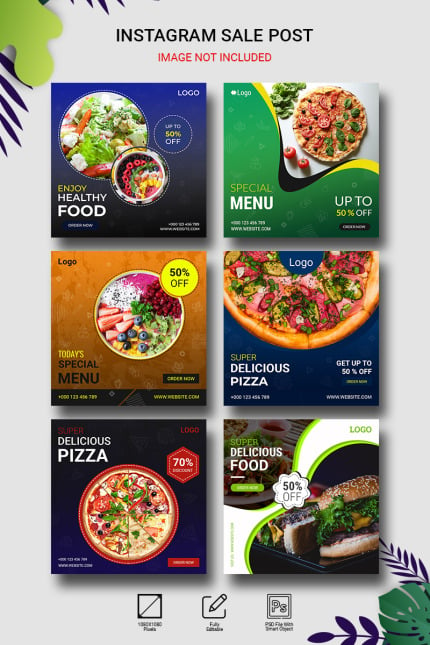 Template #95514 Food Menu Webdesign Template - Logo template Preview