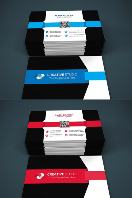 Template #95535 Blue Business Webdesign Template - Logo template Preview