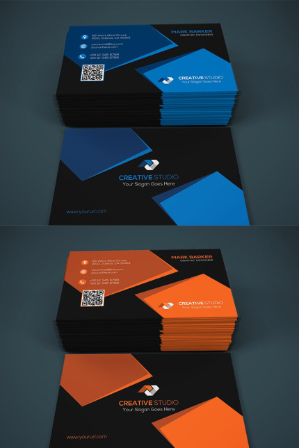 Template #95537 Blue Business Webdesign Template - Logo template Preview