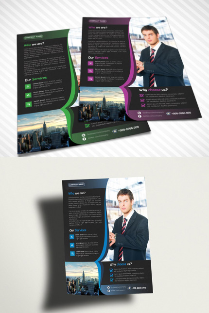 Template #95538 Advertisement Business Webdesign Template - Logo template Preview