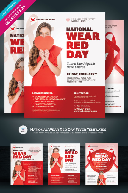 Template #95548 Wear Red Webdesign Template - Logo template Preview