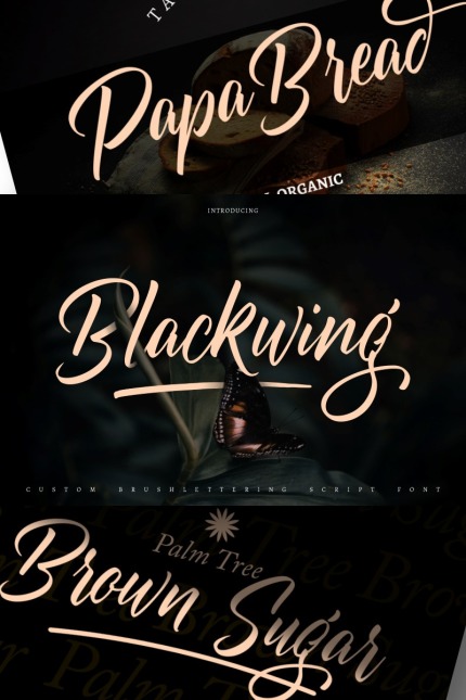 Template #95582 Lettering Script Webdesign Template - Logo template Preview